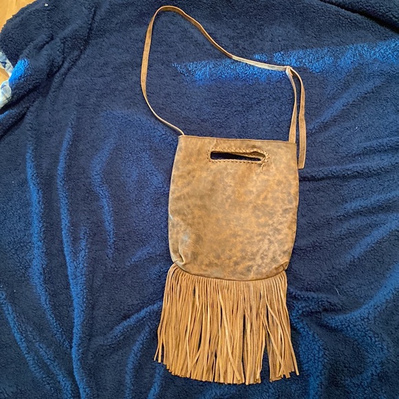 Jennifer Haley Fringe Distressed Crossbody/clutch - Picture 4 of 11